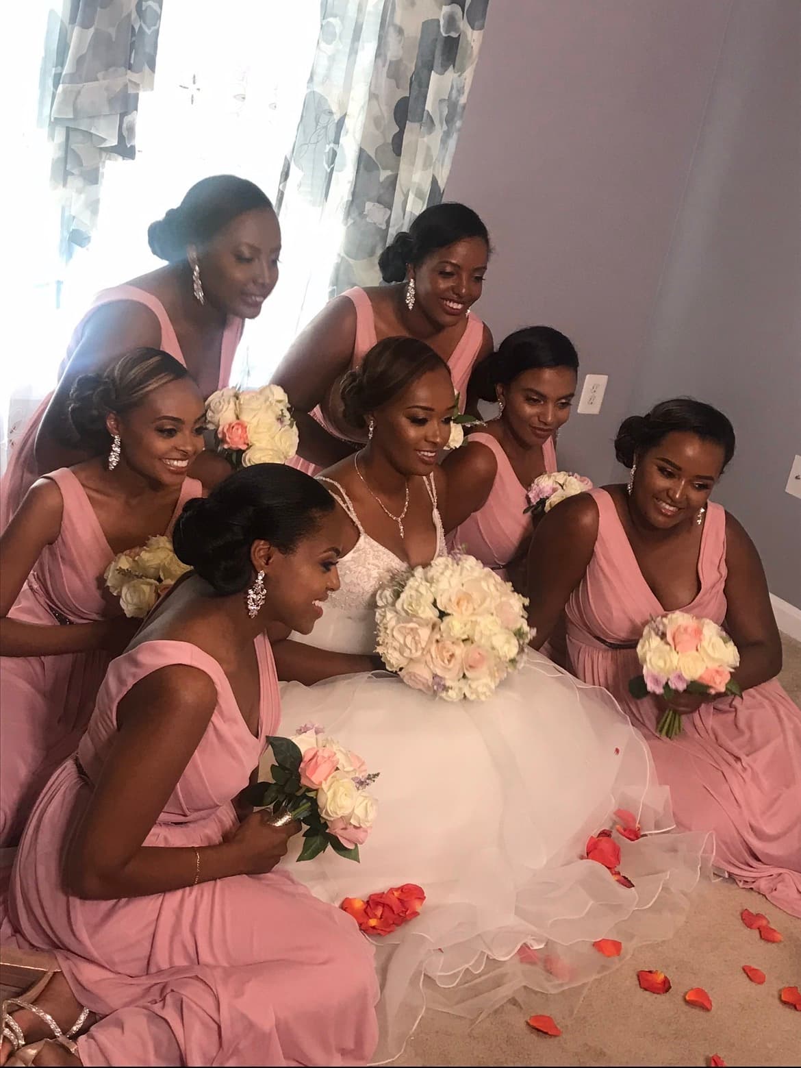 Flawless bridal finish
