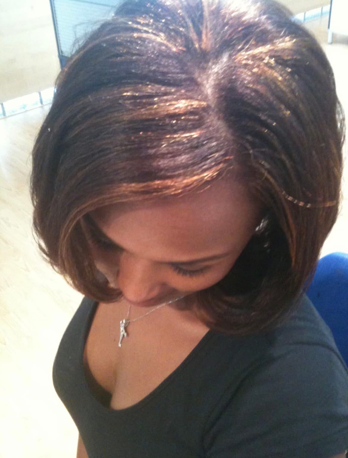 Short cut with texture