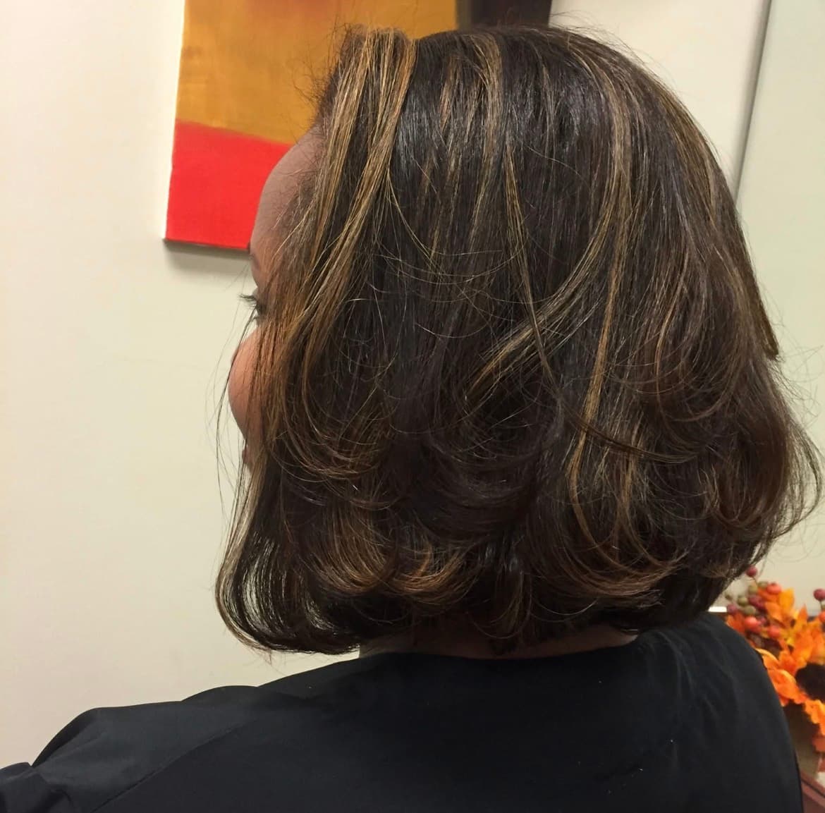 Sleek straight finish