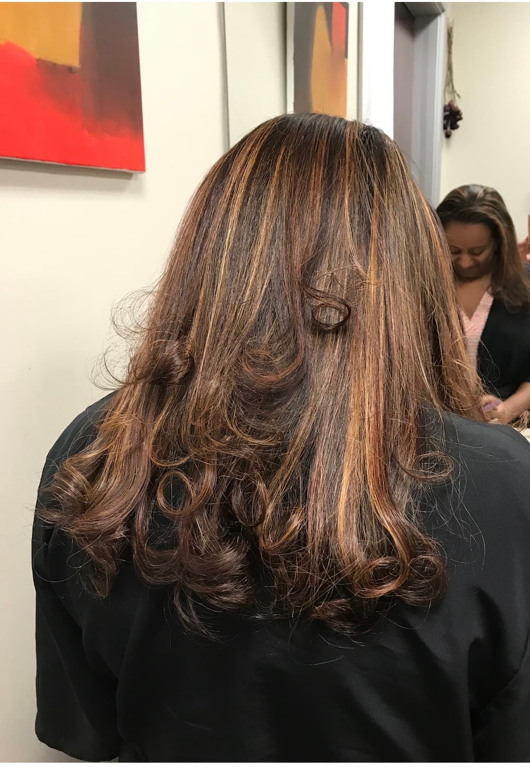 Vibrant highlight transformation