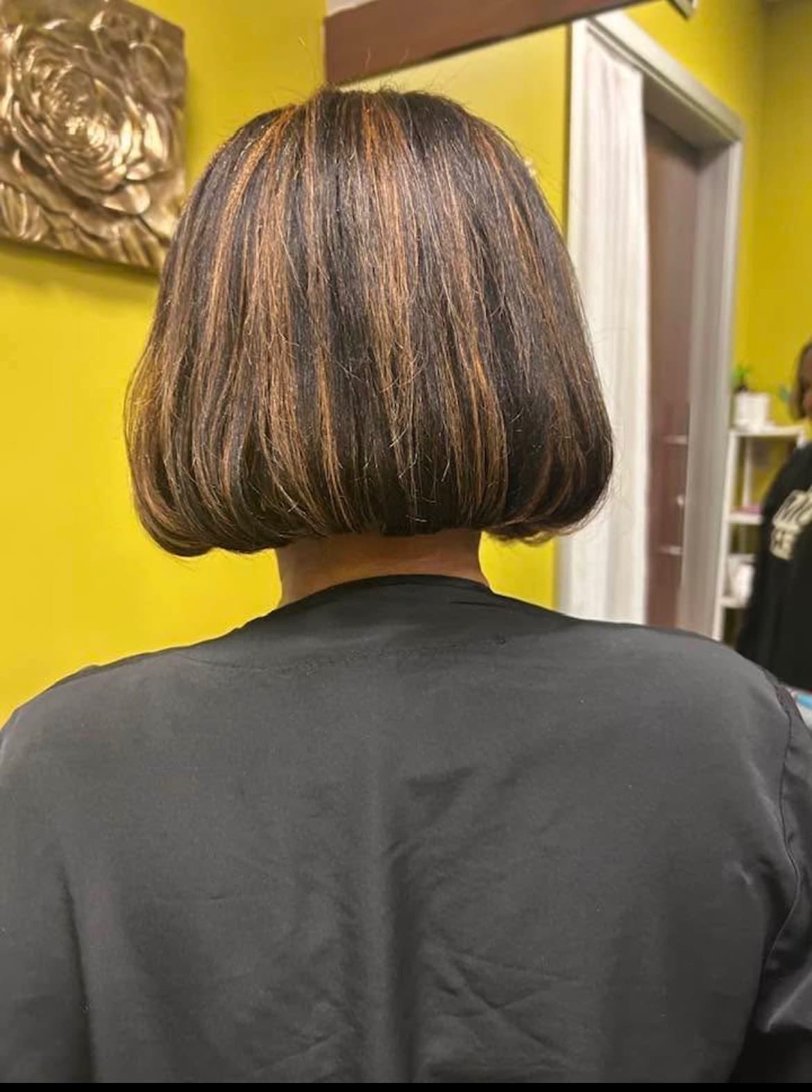 Wash, set, and blowout styling