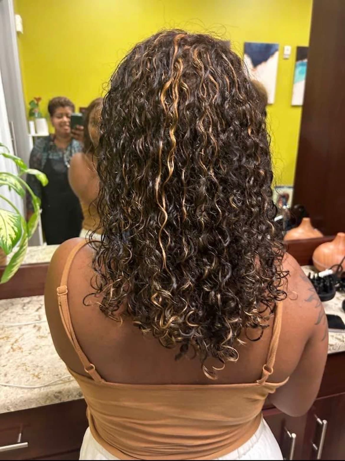 Defined natural curls
