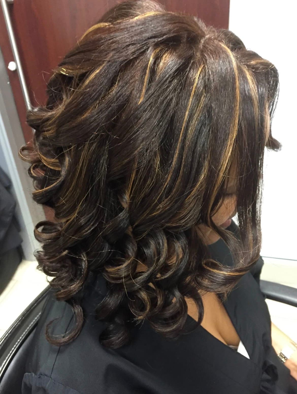 Spiral curls with body